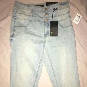 Charlotte Russe High Waisted Skinny Jeans